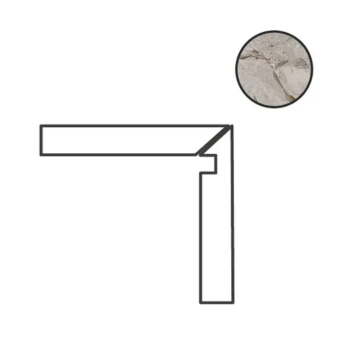 Спецэлементы Battiscala Dx Grey Levigato 97467, 4,8х120