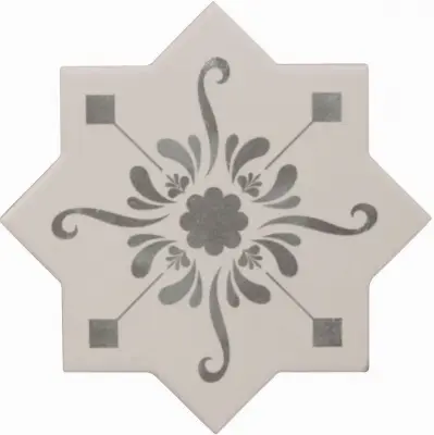 Cevica Becolors Star DEC. Stencil Grey 13,2x13,2