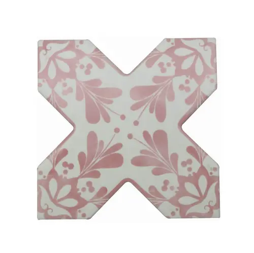 Cevica Becolors Cross DEC. Stencil Coral 13,2x13,2