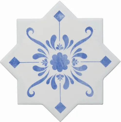 Cevica Becolors Star DEC. Stencil Electric Blue 13,2x13,2