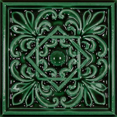 Cevica Plus Classic 1 Esmeralda (Craquele) 15x15