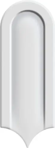 Плитка Gala White Brillo 8х21,5
