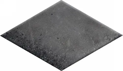 Fuoritono Rombo Nero Opaco Matt 13,7x24
