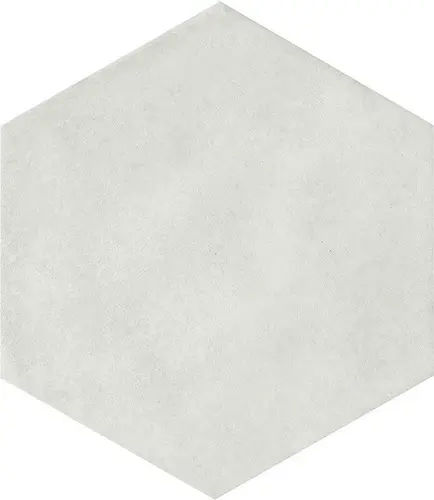 Cir Materia Prima Cloud White Esagona 24x27,7