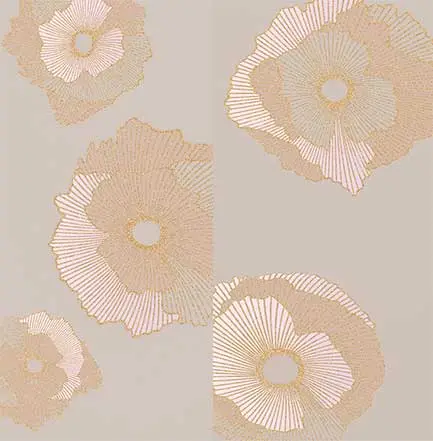 Creto Mono Golden Flowers (Компл. из 2 шт) 60x60
