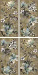 Керамогранит 303952 Fiore Oro Rett (4 pcs mix) 60х120