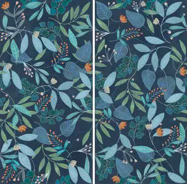 Керамогранит 303960 Blue Forest Rett (2 pcs mix) 60х120