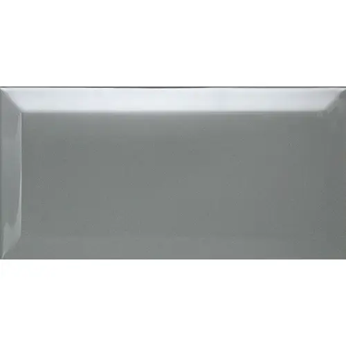 Dar Ceramics Biselado Plata Brillo 10x20