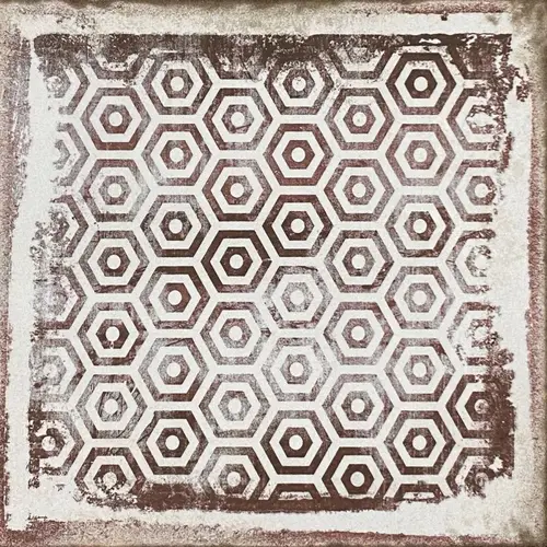 Декор Toscana Rose Deco 20x20 керамогранит матовый