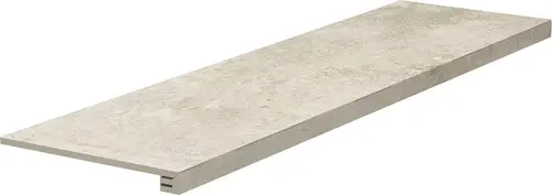 Hlc10 Gradone Bianco Lin Rett Hard 33х120