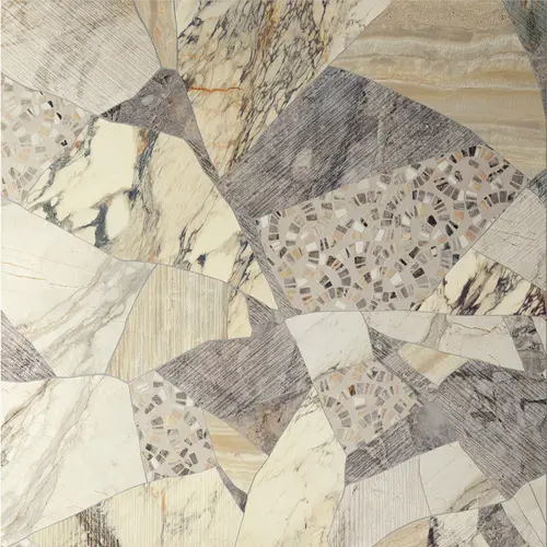 Керамогранит GRMEBLENDR Marble Edition Hme Blended 120х120 Rett Hard микс матовый под мрамор