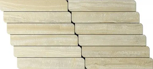 Декор G8ME03MU Marble Edition Hme 3 Onice Verde Muretto 30х60 бежевый матовый под оникс / кирпич