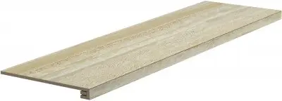 Ступень фронтальная G3ME03RG12 Marble Edition Hme 3 Onice Verde Gradone Lin. Rett. 33х120 бежевая матовая под оникс