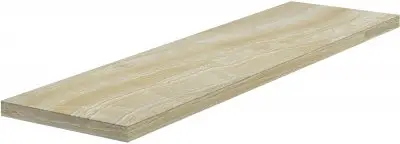Ступень угловая G3ME03RGS12 Marble Edition Hme 3 Onice Verde Gradone Ang. Rett. 33х120 (L-Sx) левая бежевая матовая под оникс