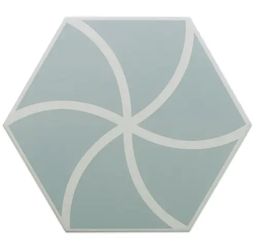 Керамогранит DNA FANCY Waves Blue 20х23