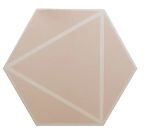 Керамогранит DNA FANCY Lines Pink 20х23