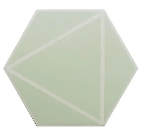 Керамогранит DNA FANCY Lines Mint 20х23