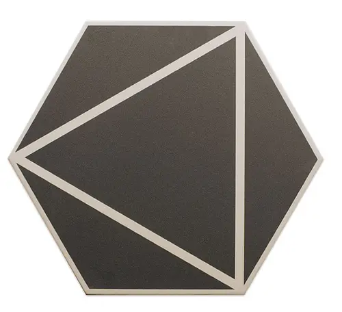 Керамогранит DNA FANCY Lines Graphite 20х23
