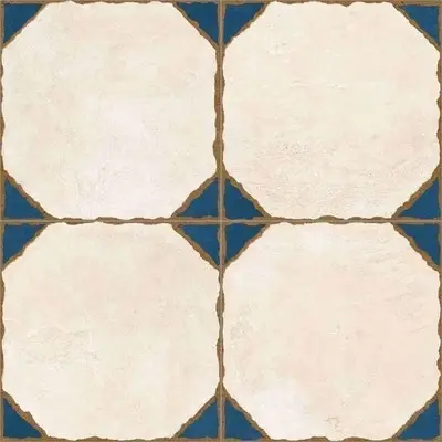 Керамогранит El Molino 8433069483866 Artistic Blue Matt Rect 58х58 бежевый / синий /