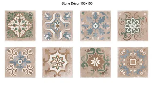 Настенная плитка Cartagena Stone Decor 15х15