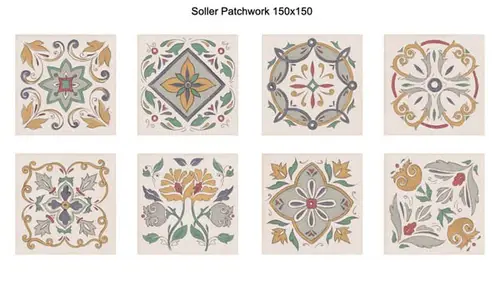 Настенная плитка Soller Patchwork 15х15