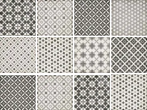 Equipe Art Nouveau Alameda Grey Random mix 20x20