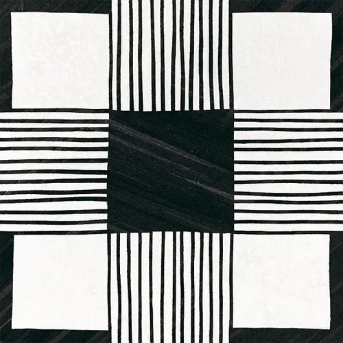 Equipe Deco Cloth B&W 20x20