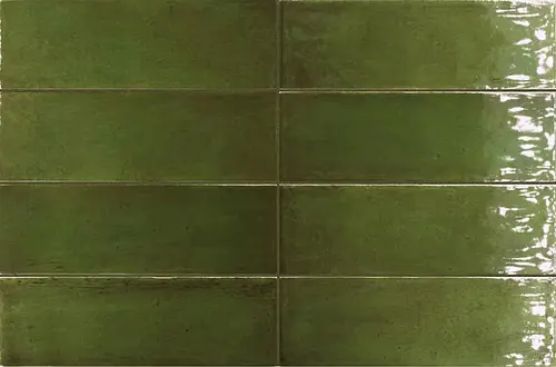 Керамогранит для настенного применения EQUIPE FANGO Green Gloss 5х15
