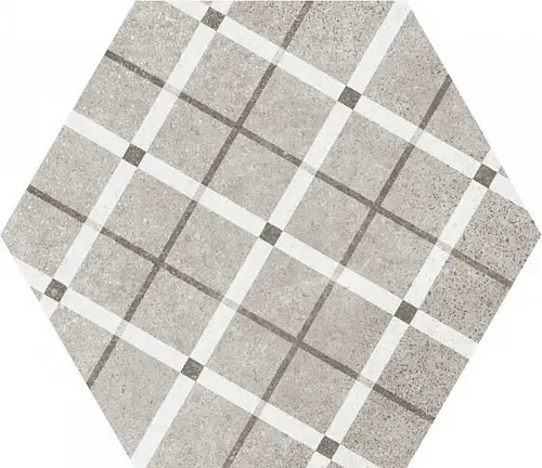 Equipe Hexatile Cement Cement GEO Grey 17,5x20