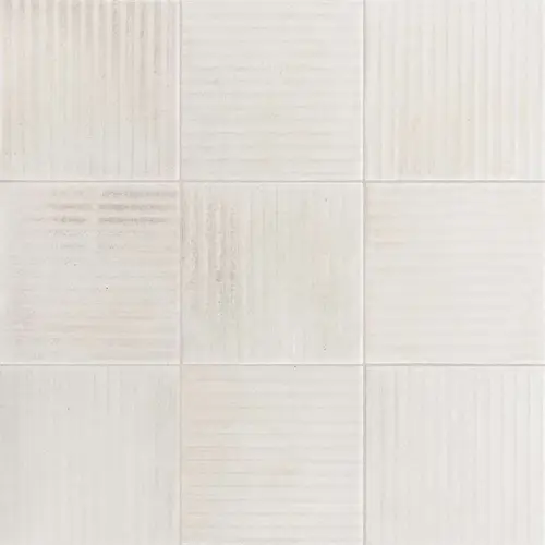 Керамогранит EQUIPE RAKU Line White 10х10