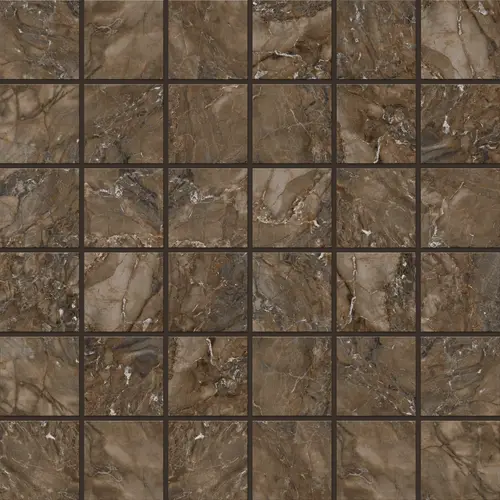 Мозаика Bernini BR04 (5х5) 30x30 матовая коричневая