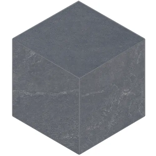 Мозаика Luna LN04/TE04 Cube 29x25 матовая черная
