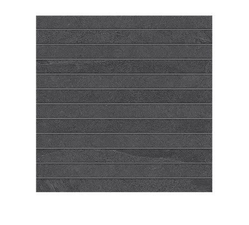 Мозаика Luna LN04/TE04 Fascia 30x30 матовая черная
