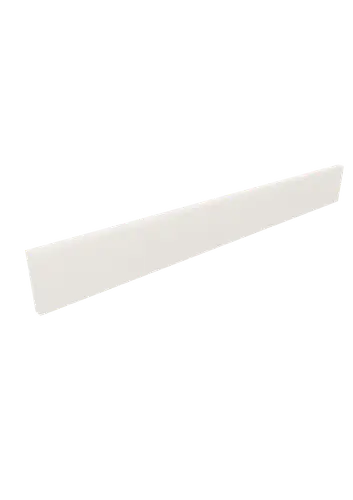 Плинтус Luna LN00 7x60 Непол. белый