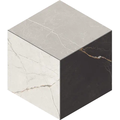 Мозаика Nolana NL02/NL04/NL00 Cube 29x25 матовая черная