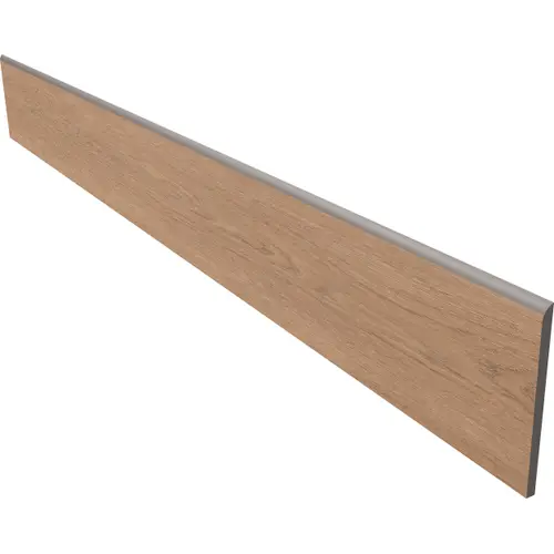 Керамогранит Плинтус RF02 Riff Light Beige Структурированный 7х60x8
