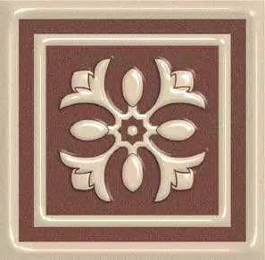Керамогранит Декоративная вставка Venezia Beige неполированная 5,8х5,8x7