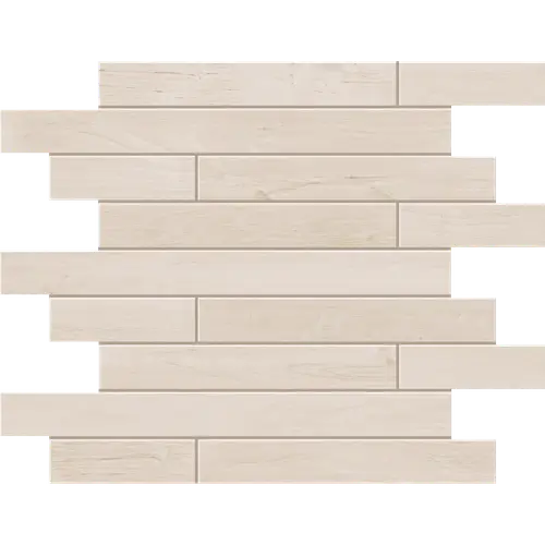Мозаика Soft Wood SF01 Muretto 30x35 матовая белая