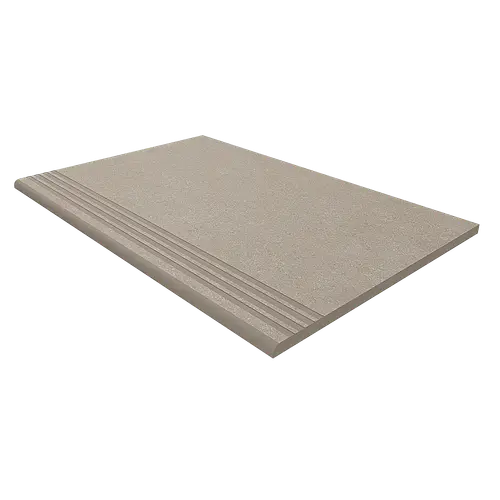 Ступень Terra TE01 30x120 непол. с насечками бежевая