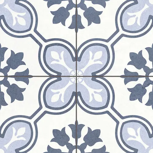 Керамогранит Etili Seramik Chateau Blue Pre-cut 45x45
