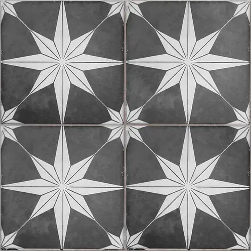 Керамогранит SCINTILLA Night Black Pre-cut 45x45