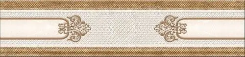 Плитка 355 Бордюр Eclipse Beige 7х30