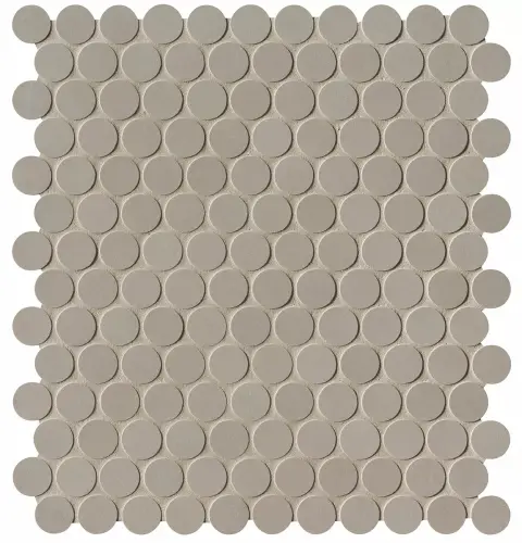 Мозаика fNSY Milano&Floor Tortora Round Mosaico Matt 29.5х32.5