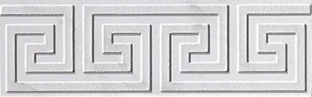 Fap Roma Greca Statuario Listello 8x25