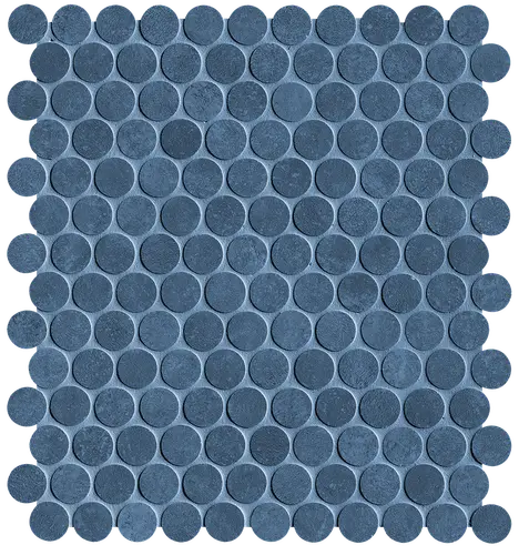 Мозаика fTAW Still Denim Round Mosaico Matt 29,5х32,5