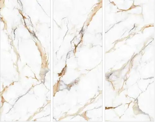 Керамогранит Neolith Gold Random 120х300 глянцевый