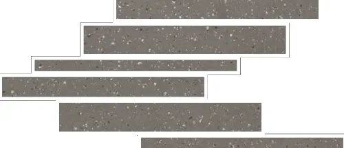 Декоративный элемент Earthtech Fog Flakes Modulo Listello Sfalsato Comfort 21x40 лаппатированный