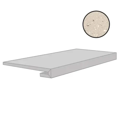 Ступень Earthtech Pumice Flakes Gradino Comfort 33x120 лаппатированная