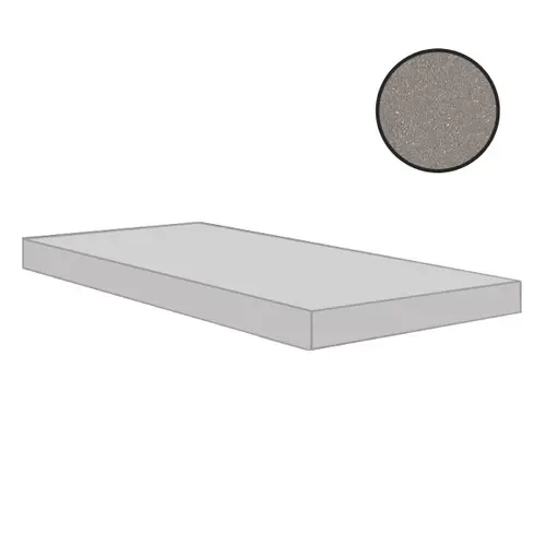 Ступень Earthtech Fog Ground Angolo Gradino Dx Comfort 33x120 лаппатированная