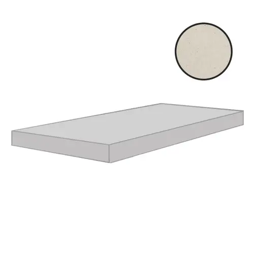 Ступень Earthtech Pumice Ground Angolo Gradino Sx Comfort 33x120 лаппатированная